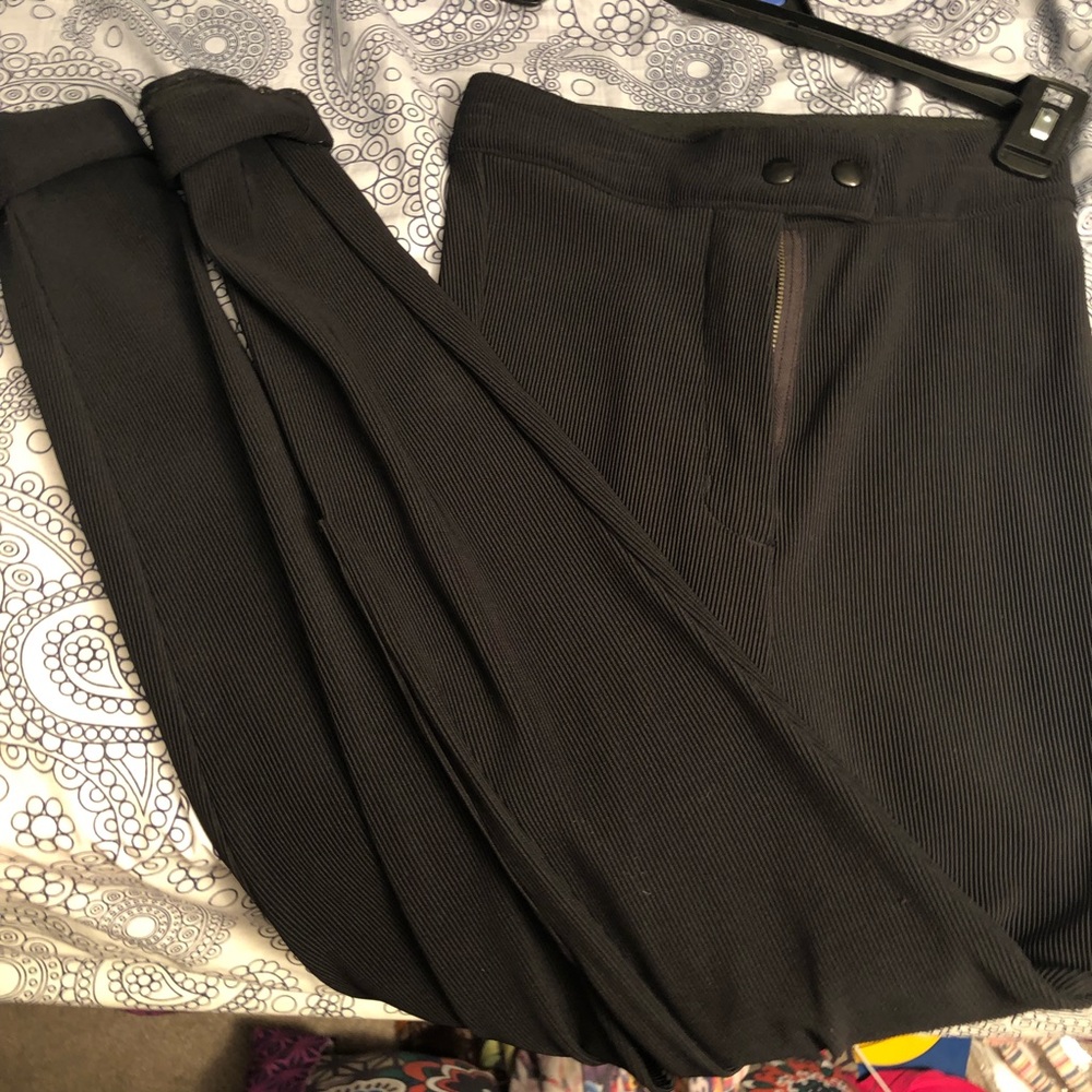 Black riding pants American apparel aa